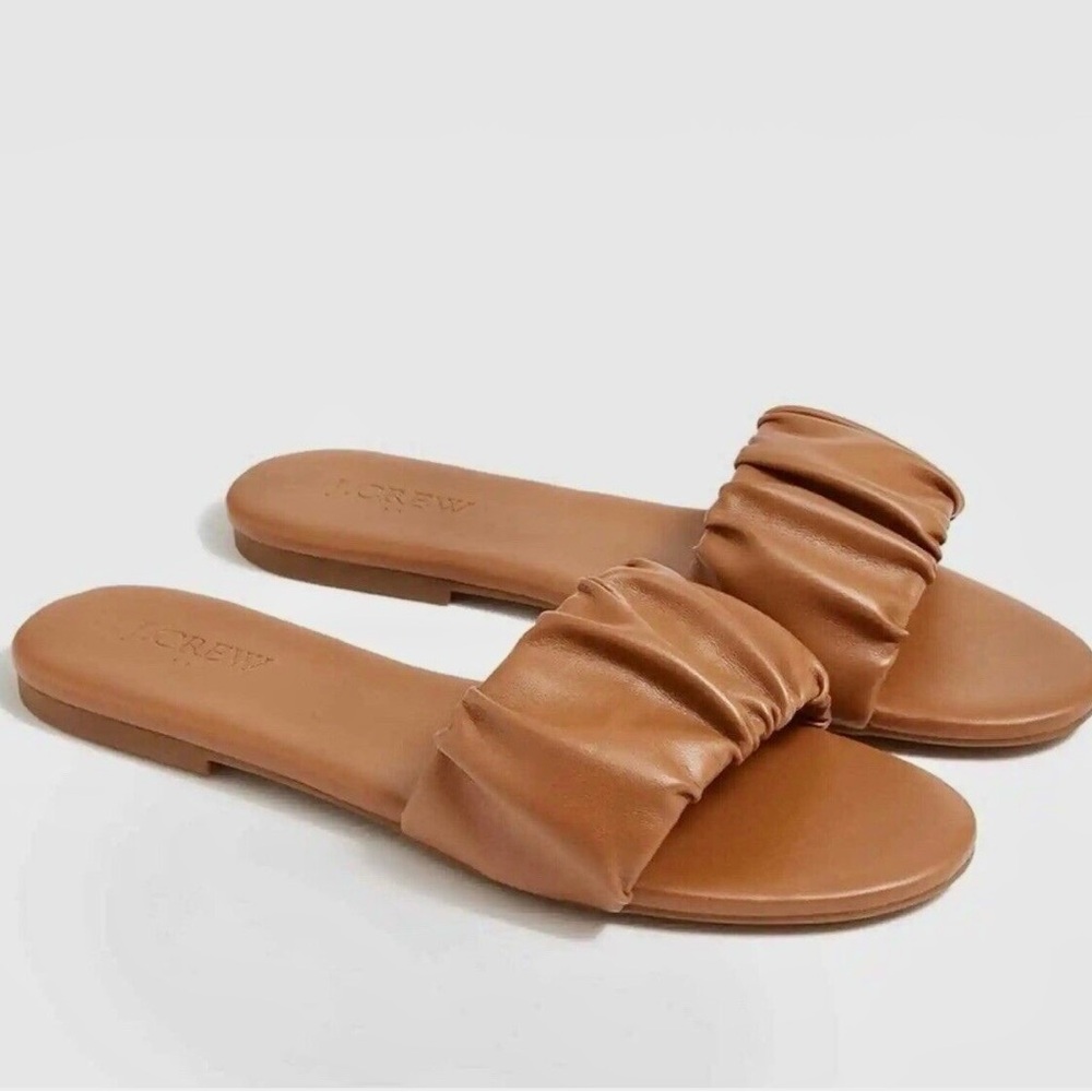 J Crew | One Strap Slide Sandals | Like New